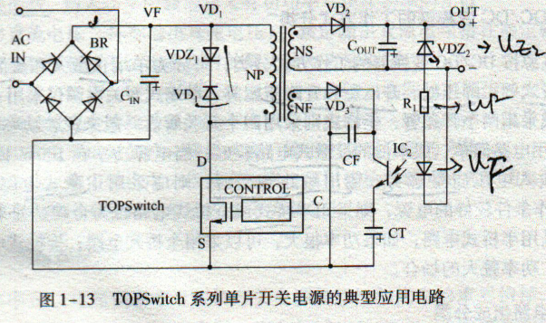 ?單片開關電源的基本原理