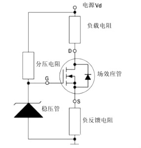 場效應管放大恒流電路