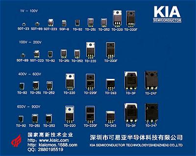 KIA原廠家 KIA23P10A P溝道 -23A /-100V PDF文件下載-KIA官網