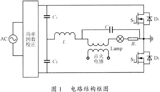 金鹵燈鎮流器原理圖設計方案及其工作原理和技術方案等-KIA MOS管