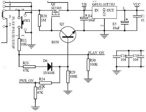 最簡單的mos管開關電路圖