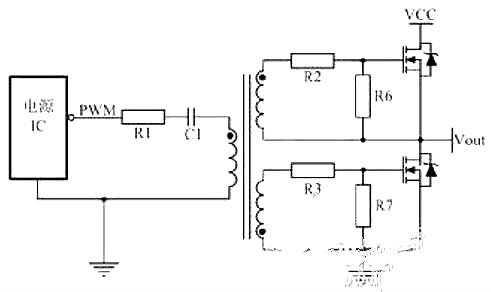 最簡單的mos管開關電路圖