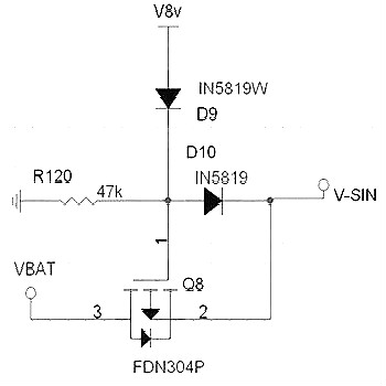 最簡單的mos管開關電路圖