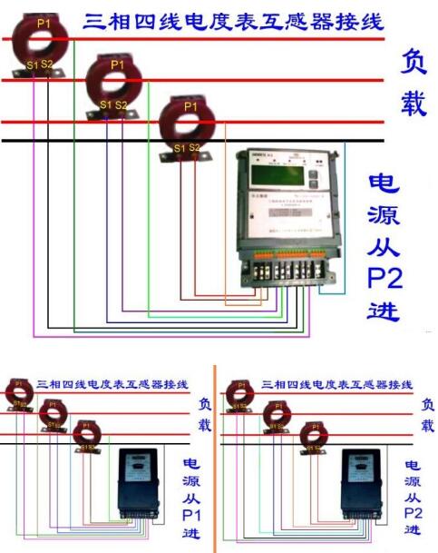 互感器電表接線圖視頻