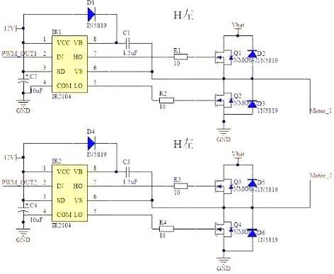 h橋mos管驅動電路原理及h橋mos管電機驅動電路詳解-KIA MOS管