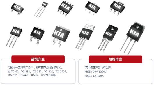 原廠直銷貼片mos管型號參數大全與封裝外觀尺寸圖-KIA MOS管