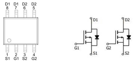 MOS管KPE4403A2,-5.0A/-30V