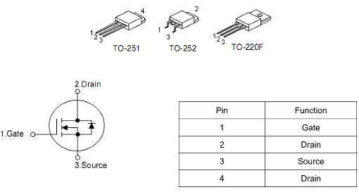 KIA6N70H規(guī)格書(shū) MOS管原廠供應(yīng) 免費(fèi)送樣 5.8A/700V-KIA MOS管