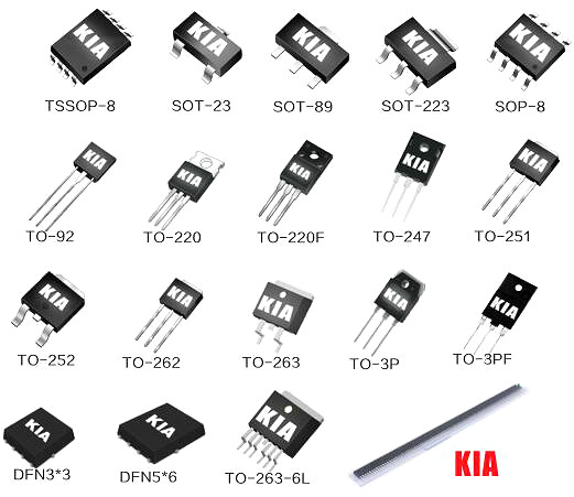 500V 600V MOS管型號(hào)規(guī)格參數(shù)選型表及MOS管品牌供應(yīng)商-KIA MOS管