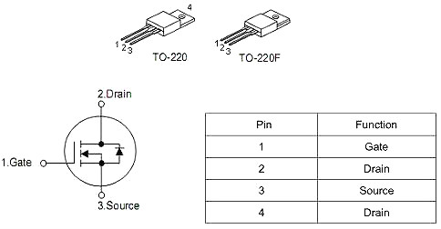 KNX6140A 10A/400V MOS管規格書 KIA原廠MOS管供貨-KIA MOS管