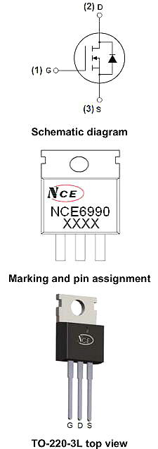 6990,NCE6990,NCE6990參數,88A/69V