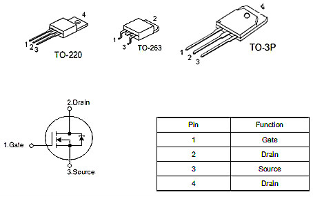 MOS管 HY3210可以用KNX2910A替代 參數/規格書/封裝詳情-KIA MOS管