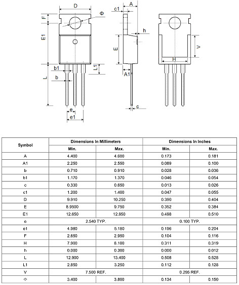 NCE30H15參數(shù),NCE30H15封裝,NCE30H15替代