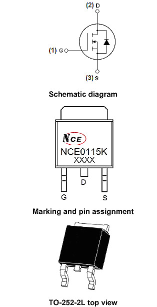 NCE0115K,NCE0115K參數,NCE0115K規格書