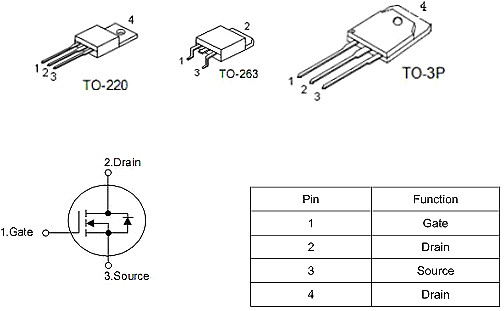 17-21串保護板專用MOS KNB2910A 130A/100V規格書 性價比高-KIA MOS管