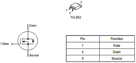 5N50 N溝道MOS原廠供應-5N50 PDF下載 5A/500V TO-252-KIA MOS管