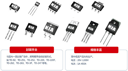 -4.1A-30V PMOS管 KIA3407