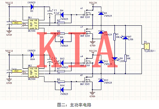 MOS管，直流電機，驅動電路