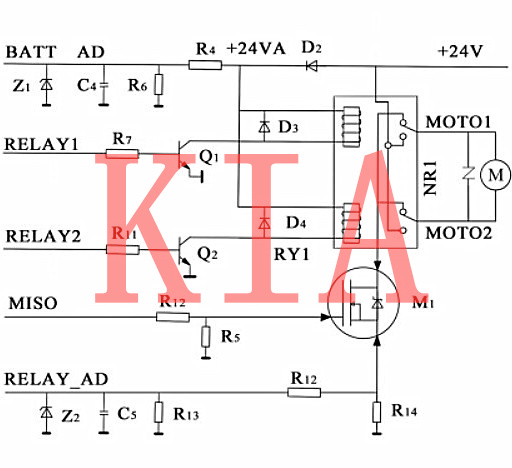 MOS管在電動(dòng)車(chē)窗中的應(yīng)用分享-KIA MOS管