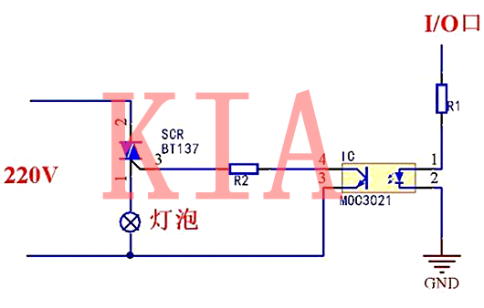 MOS管 220V 單片機