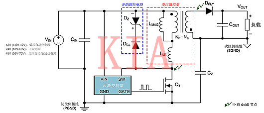 解析反激電源MOS管振鈴現象-KIA MOS管