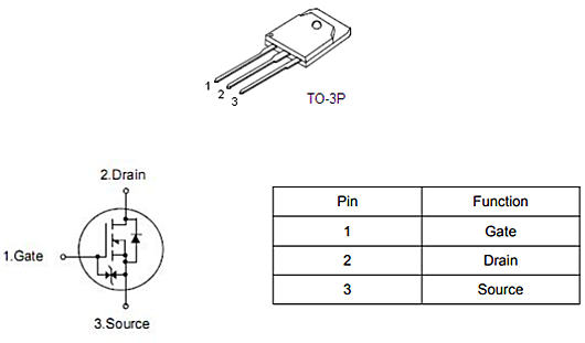 MOS管KIA10N80H 800V10A規格參數