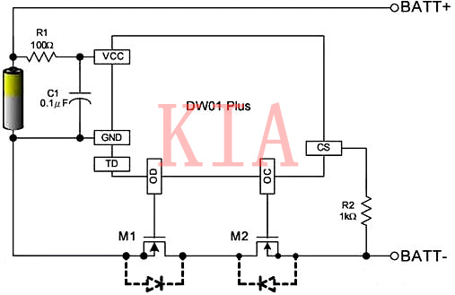 超詳細|鋰電池過充電、過放、短路保護電路-KIA MOS管