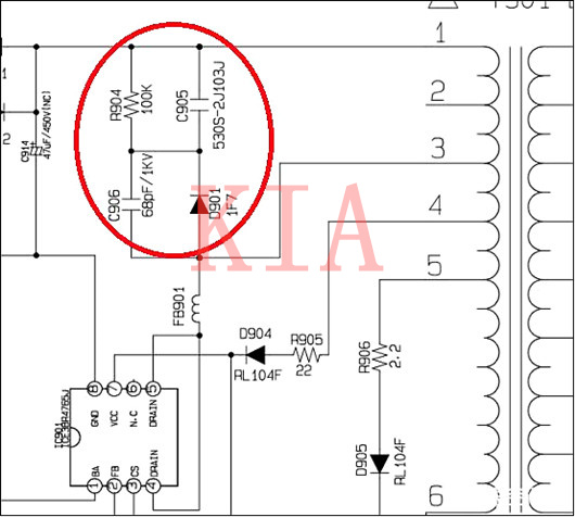 ?開(kāi)關(guān)電源變壓器的分布電容與漏感問(wèn)題-KIA MOS管