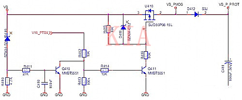 PMOS過壓保護(hù)電路原理圖及分析-KIA MOS管