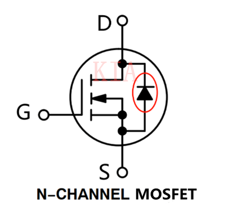 MOS管并聯二極管的作用深度分析-KIA MOS管