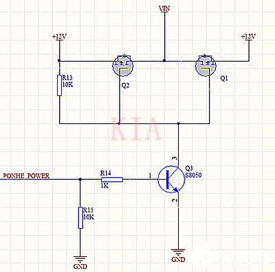 詳細(xì)分析兩個(gè)PMOS背靠背用法|圖文-KIA MOS管