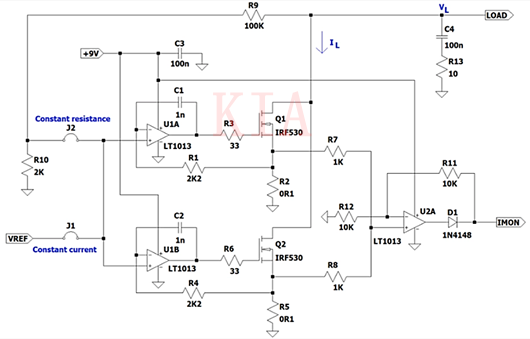 MOSFET 運算放大器 電流負(fù)載