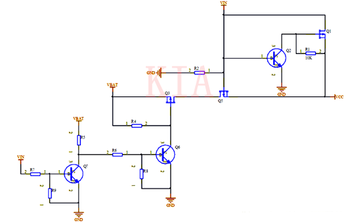 雙電源切換 MOSFET