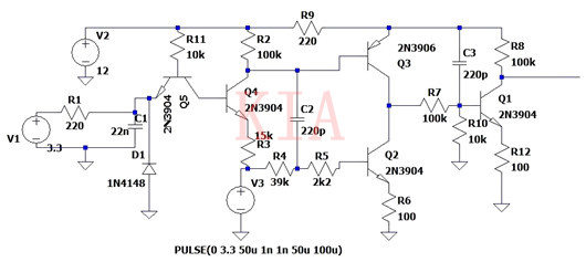 二象限驅(qū)動(dòng)器 PWM放大器電路