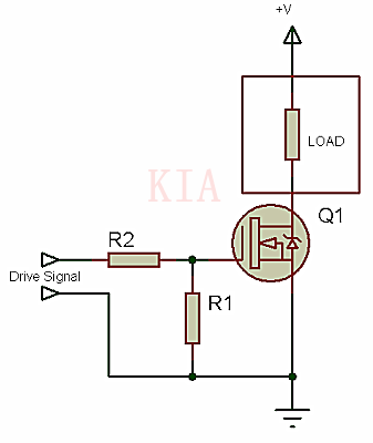 電路分析-NMOS管應用于高邊開關(high-sidedriver)-KIA MOS管