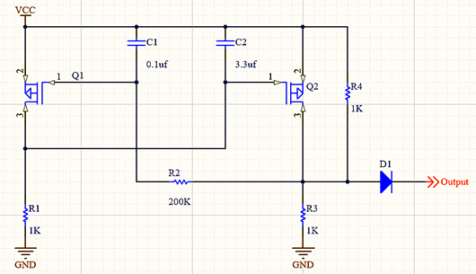 【經典電路】限流保護電路圖文分析-KIA MOS管