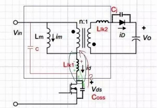 反激電源 MOS 電流