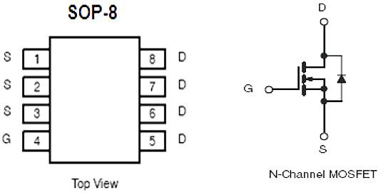 NMOS管 18A60V KIA6706A