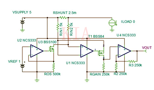 運算放大器 電流檢測