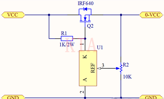 大功率DC-DC調壓器電路原理圖解析-KIA MOS管