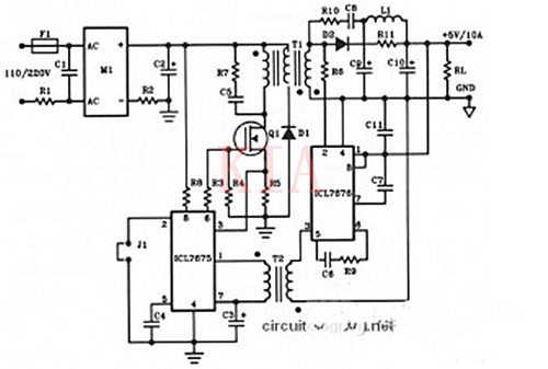 【電路圖收藏】5V電子開關電路圖分享-KIA MOS管