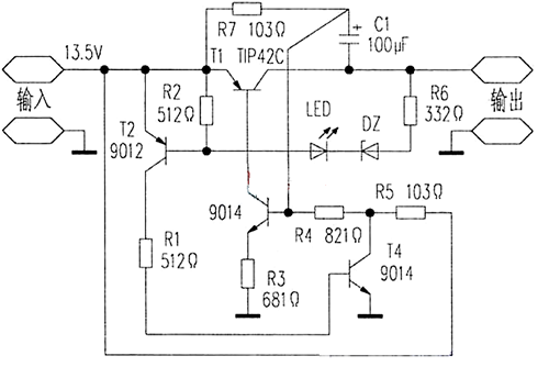 【電路設計】過流保護自恢復電路圖-KIA MOS管