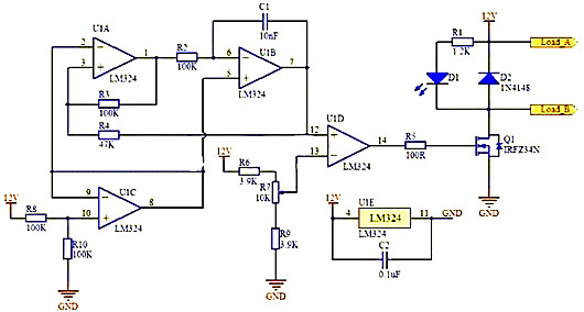 【實例分析】PWM直流電機轉(zhuǎn)速控制器電路原理-KIA MOS管