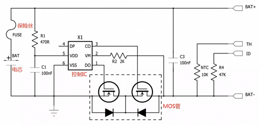 詳解鋰電池保護電路的工作原理分享-KIA MOS管