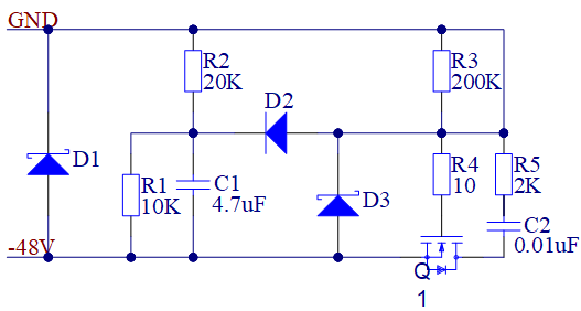 MOSFET搭建電源緩啟動電路分析-KIA MOS管