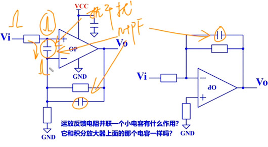 運放 反饋 電容