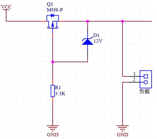 PMOS做雙向開關電路-PMOS防倒灌、防反接電路-KIA MOS管