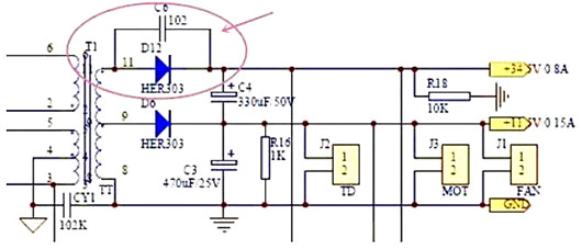 開關電源整流二極管并聯電容和電阻作用-KIA MOS管