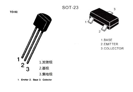 9014參數,管腳圖,代換