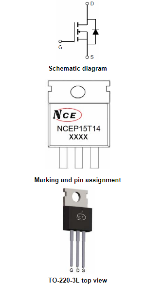 ncep15t14參數,ncep15t14代換,ncep15t14場效應管-KIA MOS管